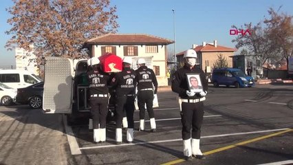 YAŞAMINI YİTİREN EMEKLİ GAZİ POLİS İÇİN TÖREN