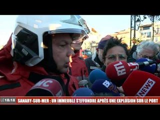Effondrement d'un immeuble à Sanary : "Nous avons mis plus de deux heures à sortir ce bébé"