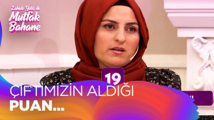 Rümeysa ve Selami çiftinin puanları açıklanıyor - Zahide Yetiş ile Mutfak Bahane 7 Aralık 2021