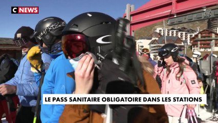 Le pass sanitaire exigé dans les stations de ski