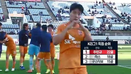 연습생서 최고 공격수로…득점왕 오른 주민규 ‘우뚝’