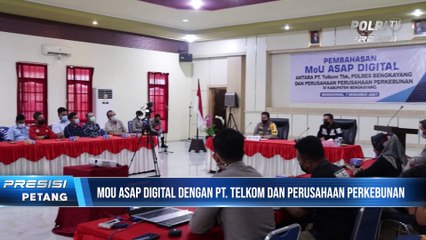 Polres Bengkayang Bahas MoU Asap Digital Dengan PT. Telkom dan Perusahaan Perkebunan