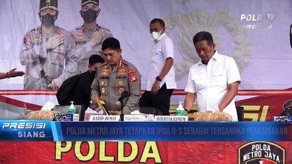 Polda Metro Jaya gelar Perkara Terkait Kasus Penembakan TOL Exit Bintaro