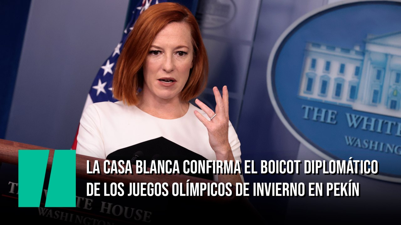 La Casa Blanca confirma el boicot diplomático de los Juegos Olímpicos de invierno en Pekín