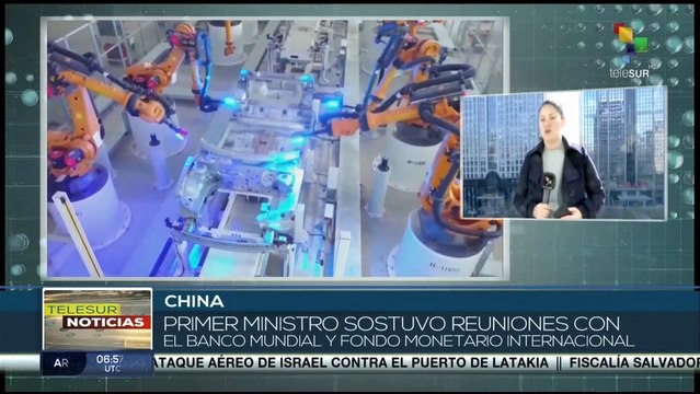 China: Primer Ministro sostuvo reuniones con líderes de instituciones financieras internacionales