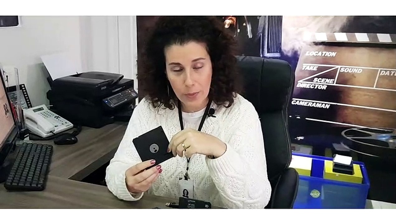 Conversão de Disquete para Pendrive (Arquivo Digital) ou CD - Camilla Parenti (Digital Organizer)