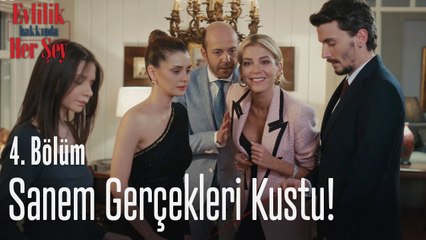 Sanem sonunda gerçekleri kustu - Evlilik Hakkında Her Şey 4. Bölüm