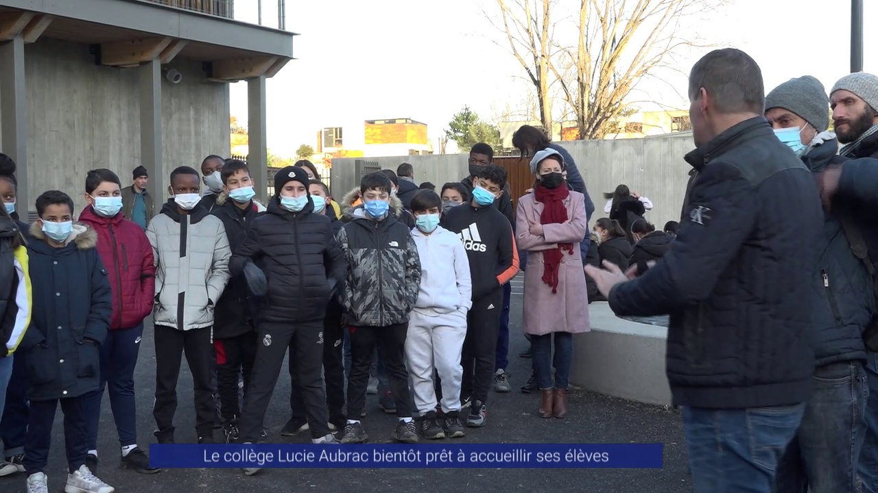 Reportage - Le collège Lucie Aubrac bientôt prêt à accueillir ses élèves