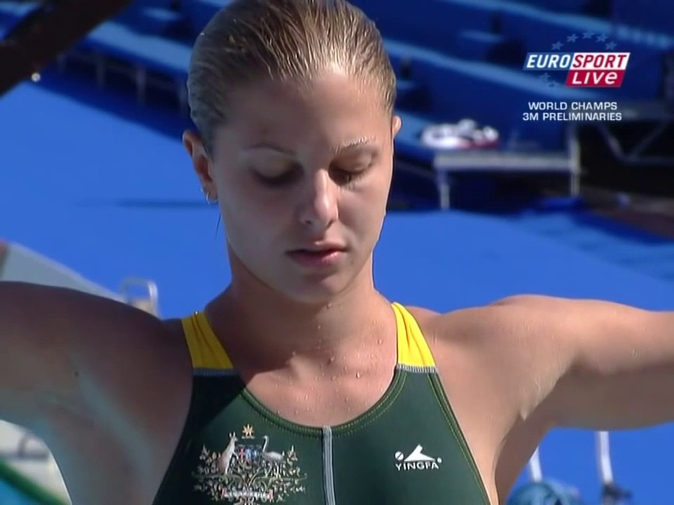 Roma09 Sharleen Stratton 3 swimming pool 3metres Springboard Women