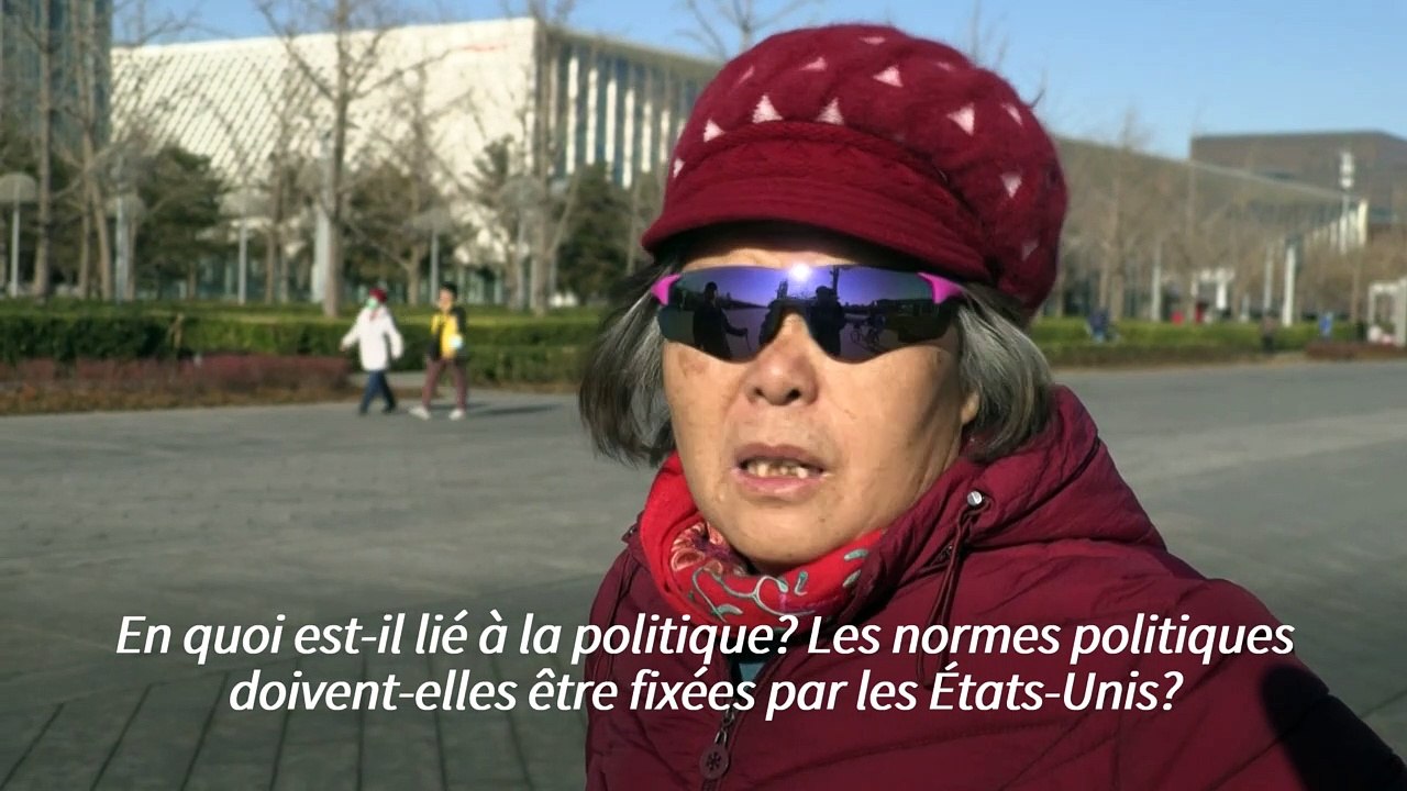 JO d'hiver : des Pékinois critiquent le boycott diplomatique des États-Unis