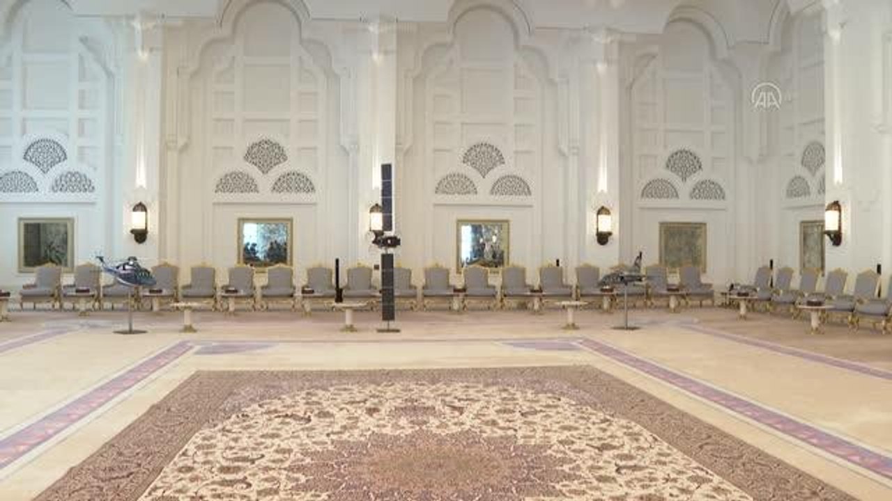 TUSAŞ Genel Müdürü Temel Kotil, uçak ve helikopter projelerine ilişkin Cumhurbaşkanı Erdoğan ve Katar Emiri Al Sani'ye bilgi verdi