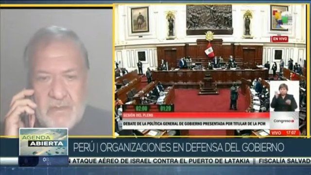 Agenda Abierta 07-12: Organizaciones de Perú en defensa del gobierno de Pedro Castillo