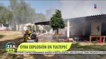 Explosión en Tultepec deja tres lesionados