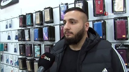 Damada 'pompalı tüfek' takan şahıs konuştu!