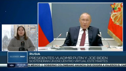 Presidentes de Rusia y EE.UU. sostendrán encuentro virtual