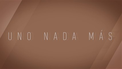 Alejandro Sanz - Uno Nada Más