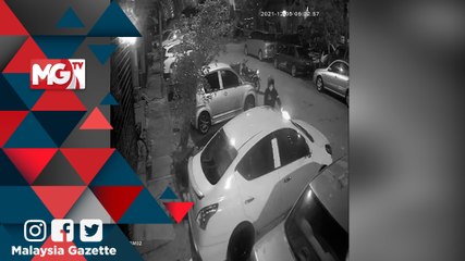 Berang cintanya ditolak, gelandangan bakar kereta wanita