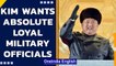 North Korea’s leader Kim Jong Un demands absolute loyal military officials| Oneindia News