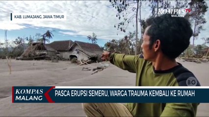 Trauma Erupsi Semeru, Warga Tidak Berani Pulang ke Rumah