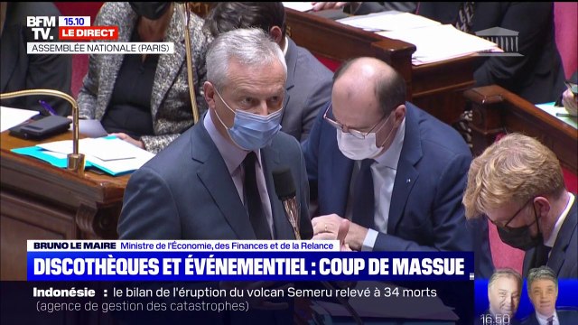 Fermeture des discothèques: Bruno Le Maire assure que le gouvernement aura une réponse appropriée pour chacun