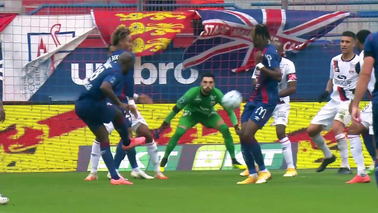 STADE MALHERBE CAEN - EN AVANT GUINGAMP (1 - 0) - Résumé - (SMC - EAG)   2020-2021