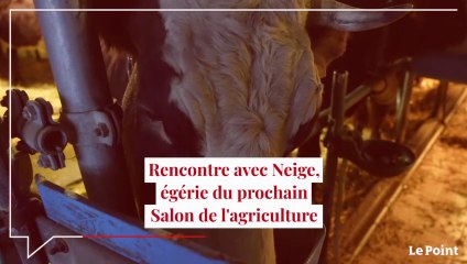 Rencontre avec Neige, égérie du prochain Salon de l'agriculture