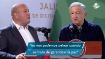 Destaca AMLO buena relación con gobernador de Jalisco en temas de salud y seguridad