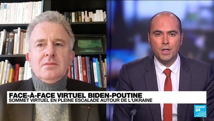 Face-à-face Biden-Poutine : un sommet virtuel en pleine escalade autour de l'Ukraine