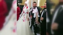 Düğünde pompalı tüfek takan kişi ve damat yakalandı