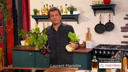 Carpaccio de betterave et chou-rave