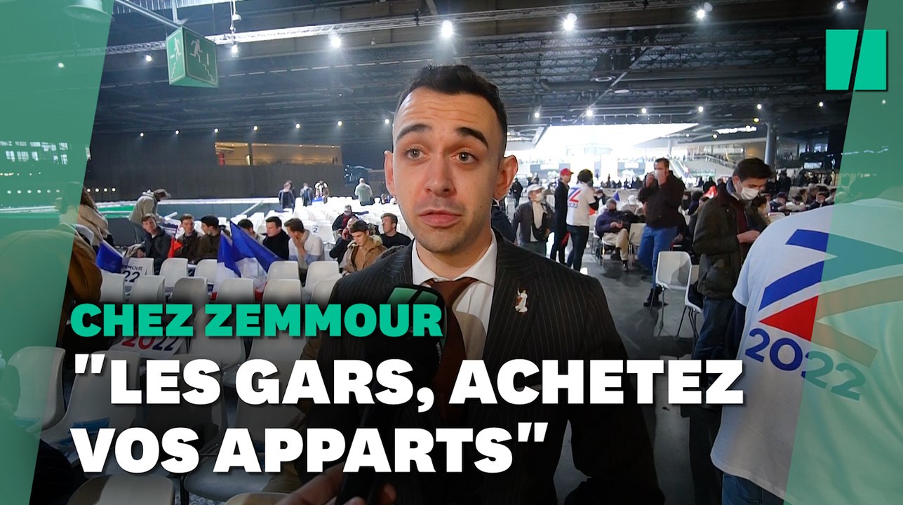 Au meeting de Zemmour, on a tenté de parler pouvoir d'achat
