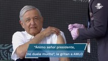 AMLO recibe dosis de refuerzo de vacuna contra el Covid-19