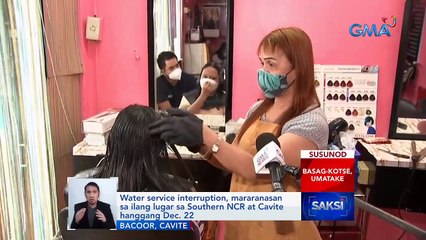 Water service interruption, mararanasan sa ilang lugar sa Southern NCR at Cavite hanggang Dec. 22 | Saksi