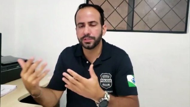 Delegado fala sobre as hipóteses investigadas no caso em que corpo foi encontrado carbonizado em carro na BR-163