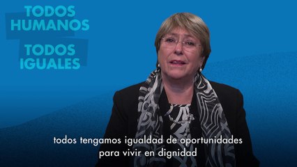 Mensaje en video de la Alta Comisionada para los Derechos Humanos