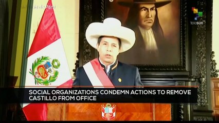 FTS 12:30 07-12: Social organizations condemn actions to remove Castillo from office