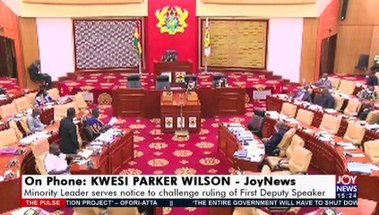 Minority Leader serves notice to challenge ruling of First Deputy Speaker - The Pulse (7-12-21)