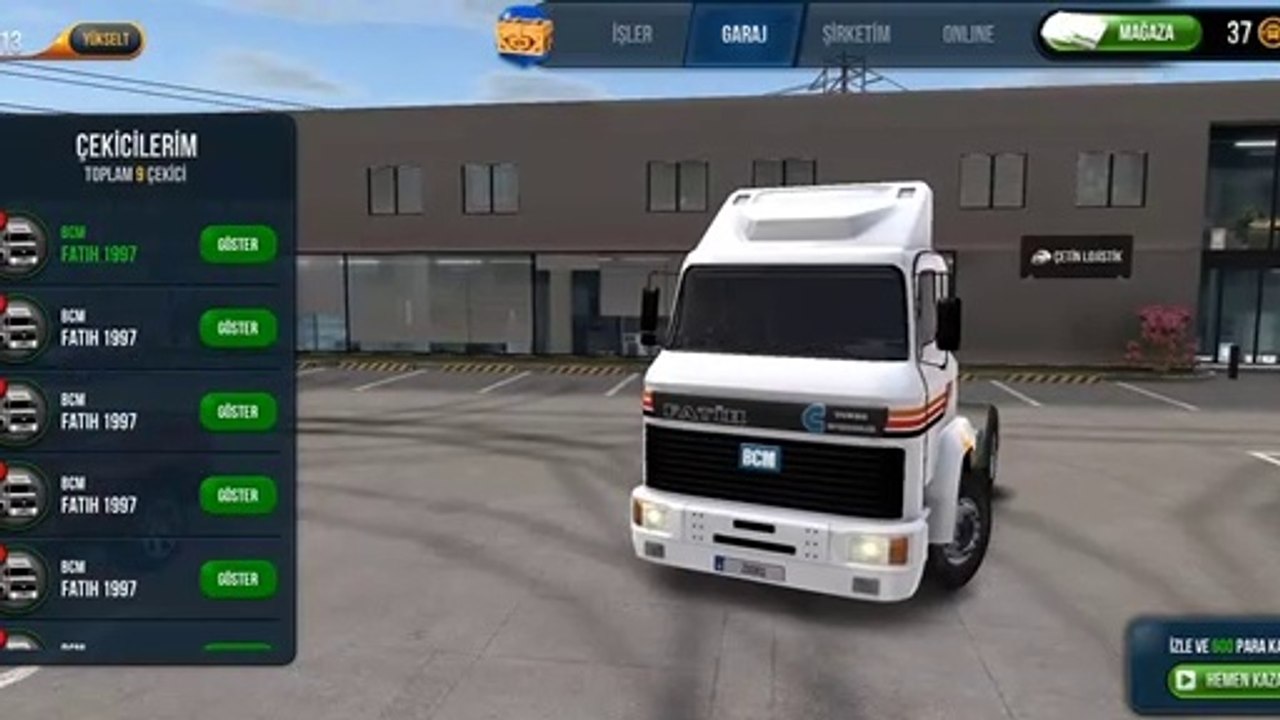 ÇAMAŞIR MAKİNESİ NAKLİYESİ | ÇORUM - SAMSUN 204 KM ! TRUCK SİMÜLATÖR ULTİMATE