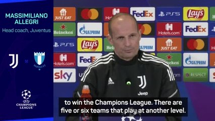 Juve boss Allegri tips four clubs for Champions League glory