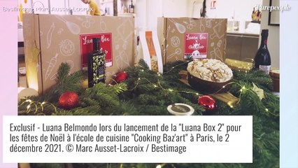 Luana Belmondo : Comblée, elle lance une box gourmande pour Noël