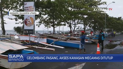 Gelombang Pasang, Akses Kawasan Megamas Ditutup