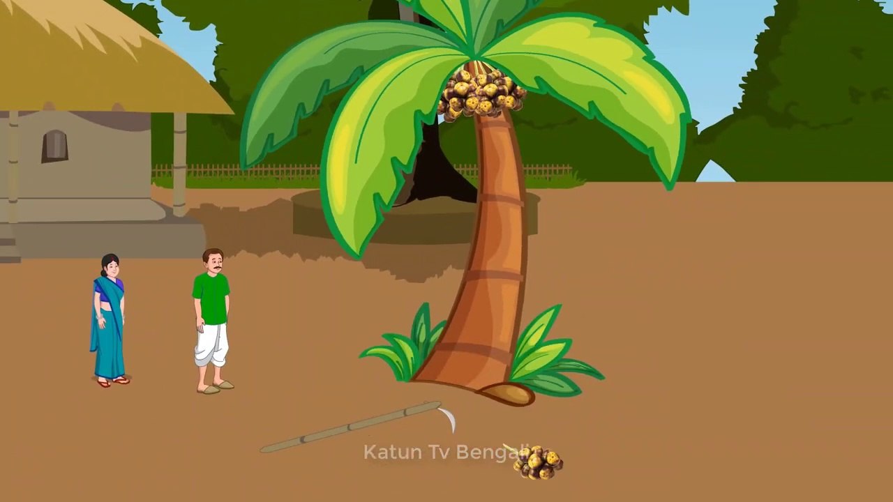 জাদুর তালগাছ | BANGLA CARTOON | BANGLA GOLPO | THAKURMAR JHULI | RUPKOTHAR GOLPO | KARTUN POINT