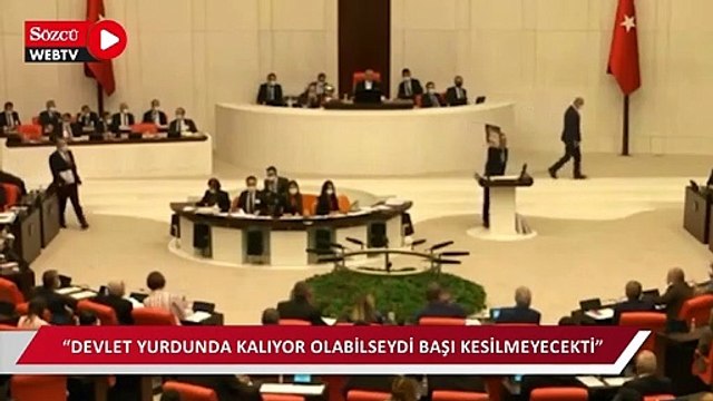 Mecliste gergin tartışma: Bakan yurtlarla övündü, CHP yurtta boğazı kesilerek katledilen genci hatırlattı