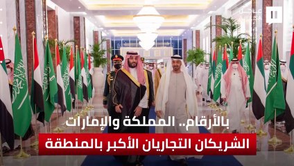 بالأرقام.. المملكة والإمارات الشريكان التجاريان الأكبر بالمنطقة