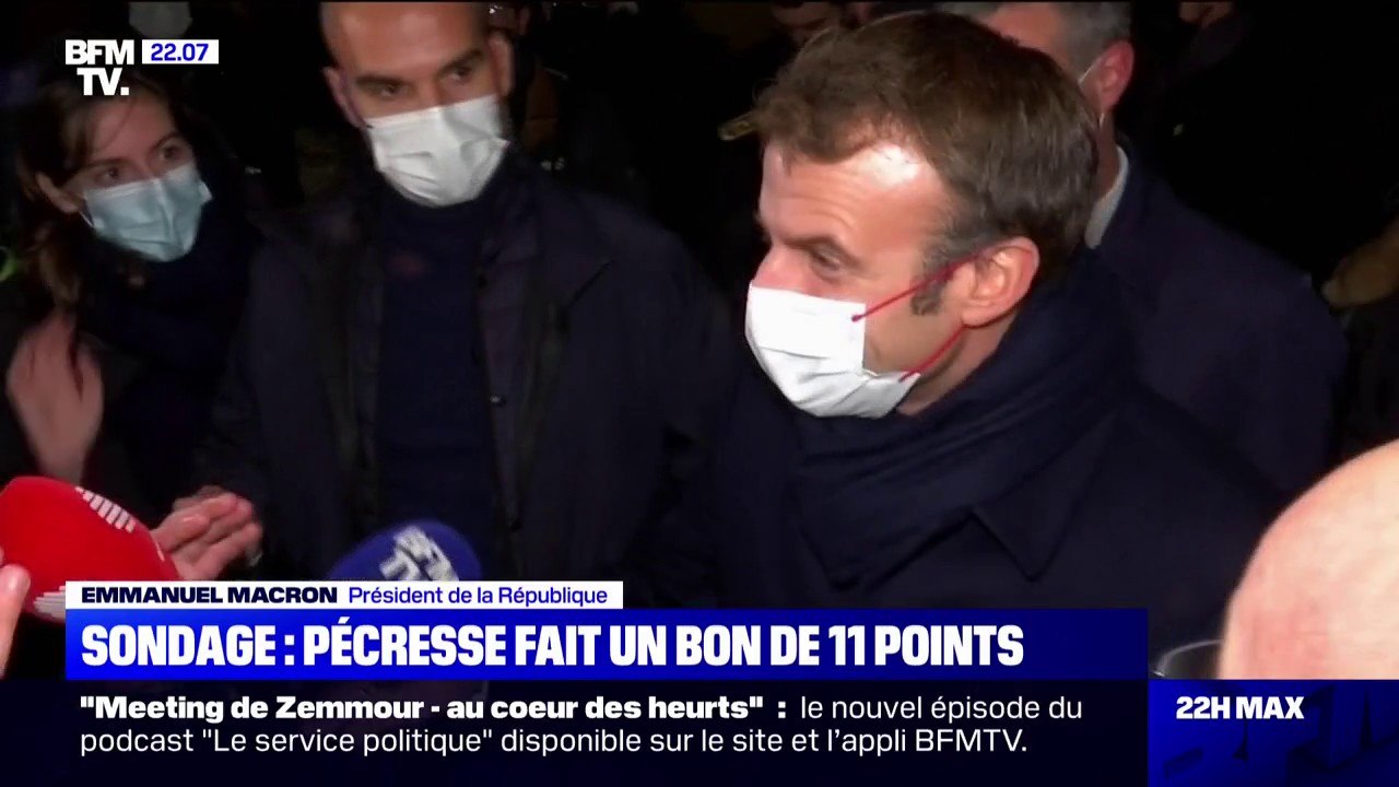 "C'est bien tenté": interrogé sur son éventuelle candidature à la présidentielle, Emmanuel Macron botte en touche