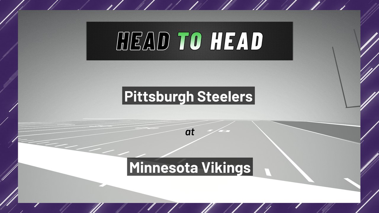 Pittsburgh Steelers at Minnesota Vikings: Spread