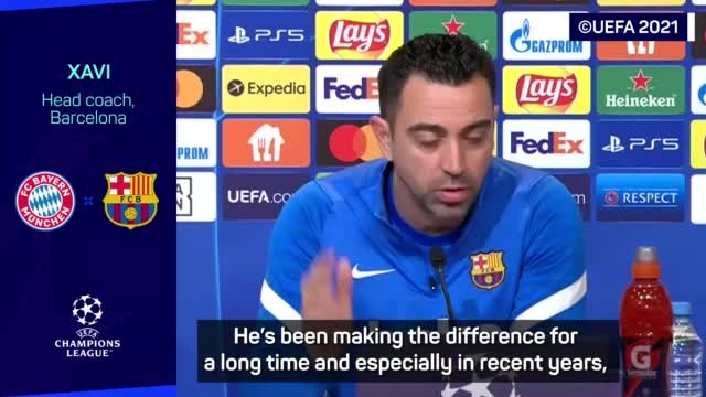 Lewandowski's brilliance not just about goals - Xavi