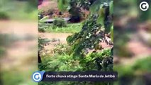 Forte chuva atinge Santa Maria de Jetibá