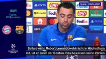 Xavi: “Lewandowski gehört zur absoluten Spitze”