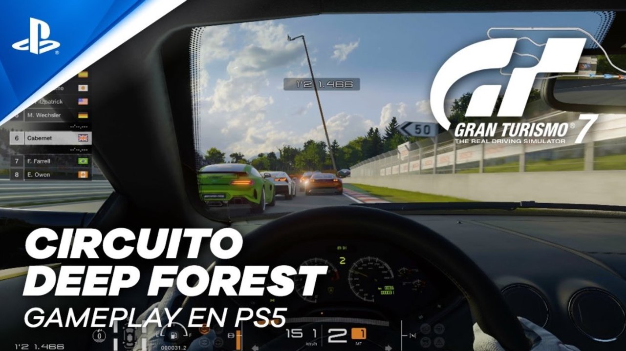 Gran Turismo 7 - Gameplay  en PS5  (Deep Forest)